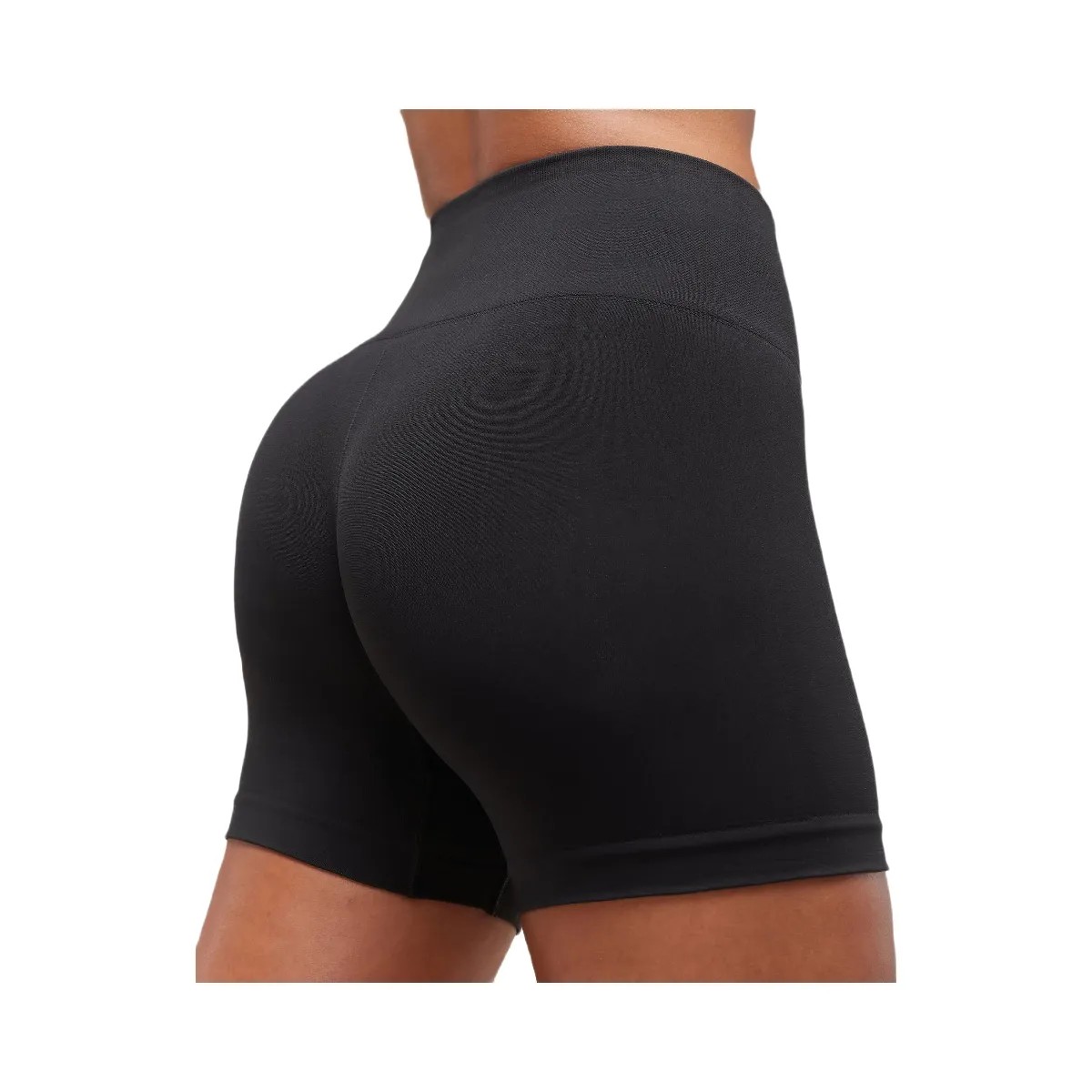 Gymshark Soft Sculpt Shorts - Black - HypeFly India View 6
