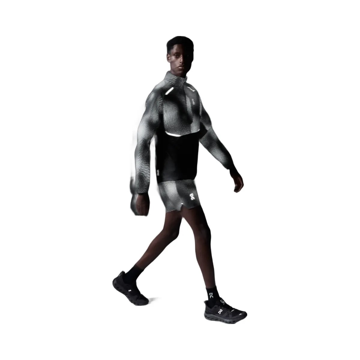 On Lightweight Shorts Lumos Black - HypeFly India View 6