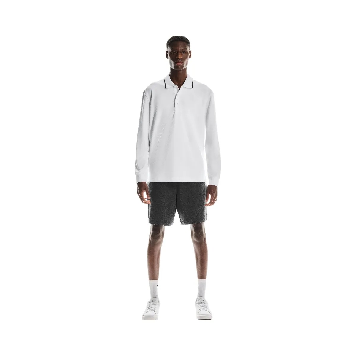 On Courtside Shorts Slate - HypeFly India View 4
