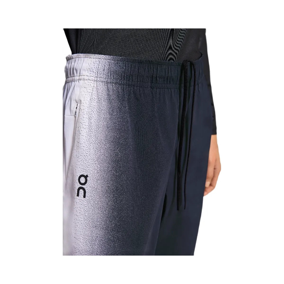 On Court Track Pants Black | White - HypeFly India View 4