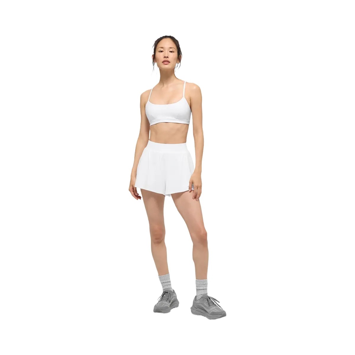 Alo Women's Airlift Intrigue Bra - White - HypeFly India View 5
