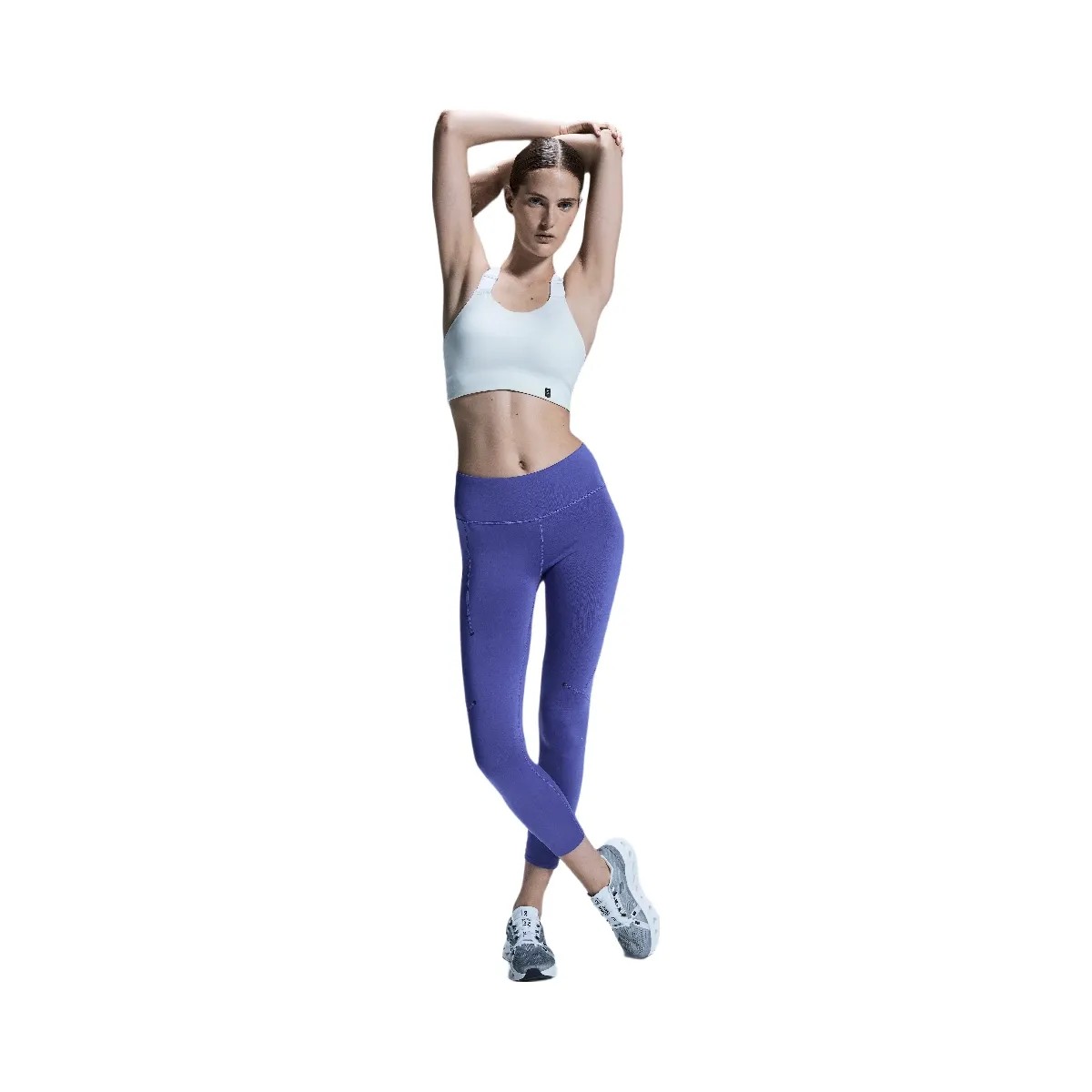 On Performance Tights 7/8 Iris - HypeFly India View 5