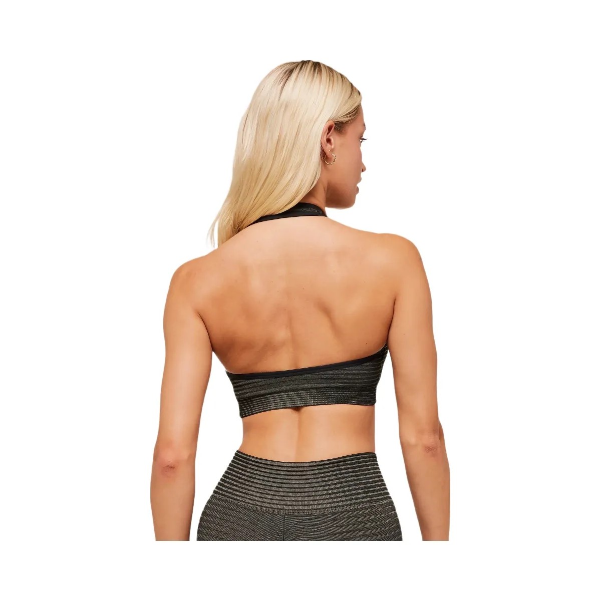 Gymshark Sport Seamless Sports Bra - Camo Brown/Black - HypeFly India View 2