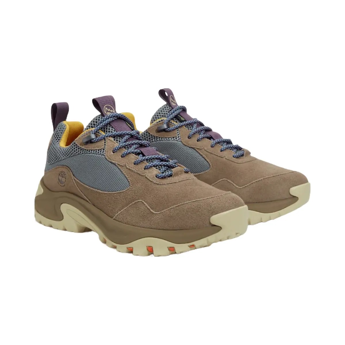 Timberland Mt Maddsen Peak Low Waterproof Hiking Boot Medium Beige Mesh/Grey Men'S - HypeFly India View 1