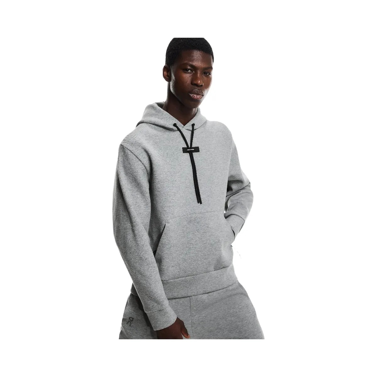 On Focus Tech Hoodie Basalt - HypeFly India View 4