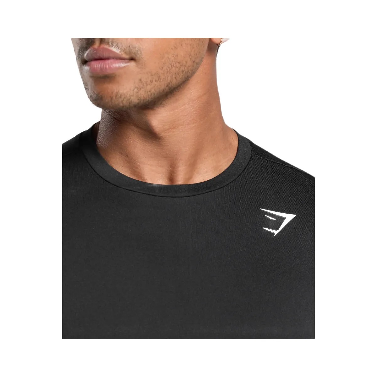 Gymshark Arrival Long Sleeve T-Shirt - Black - HypeFly India View 4