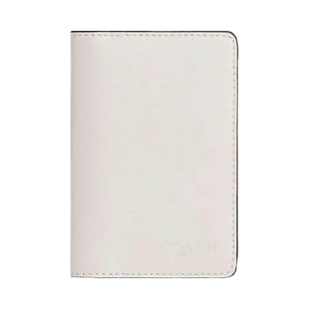 Coach Id Wallet Smooth Leather-Chalk - HypeFly India View 1