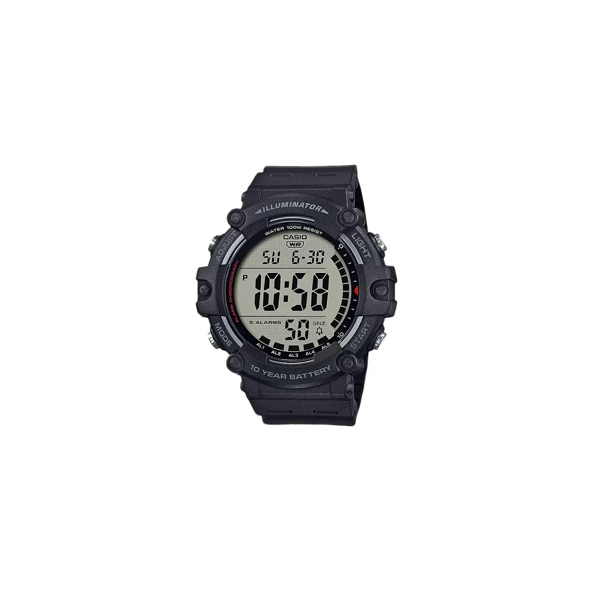 CASIO YOUTH AE-1500 Series AE-1500WH-1AVDF Black - HypeFly India View 1