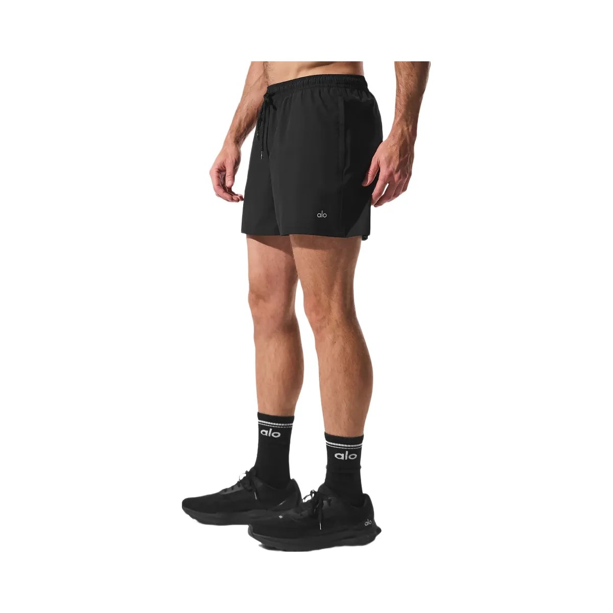 Alo Men's 5" Circuit Short - Black - HypeFly India View 4