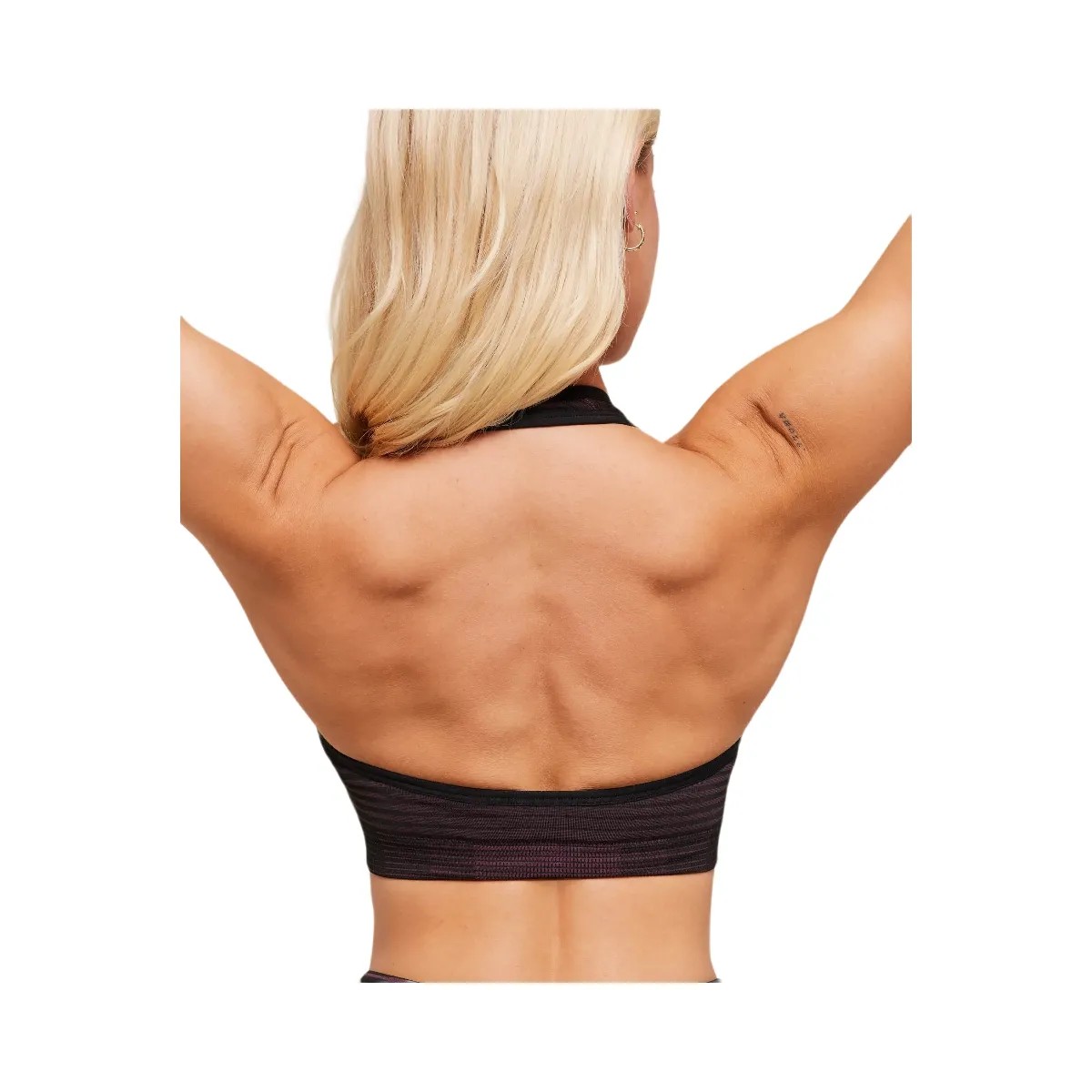 Gymshark Sport Seamless Sports Bra - Reset Pink/Black - HypeFly India View 6
