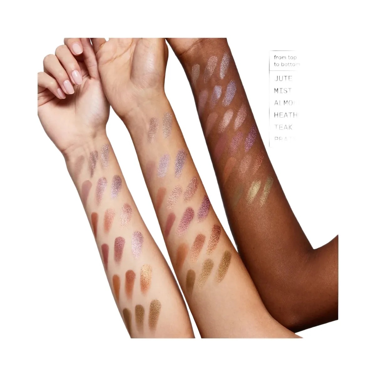 Glossier Monochromes Essential Eyeshadow Trio Palette - Jute - HypeFly India View 3