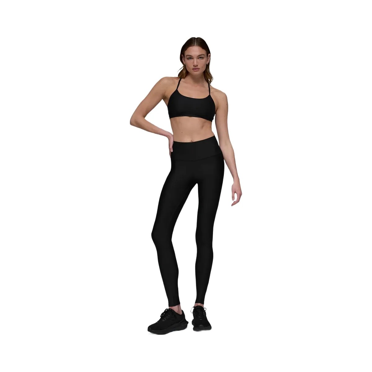 Alo Women's Airlift Winter Warm High-Waist Legging - Black - HypeFly India View 5