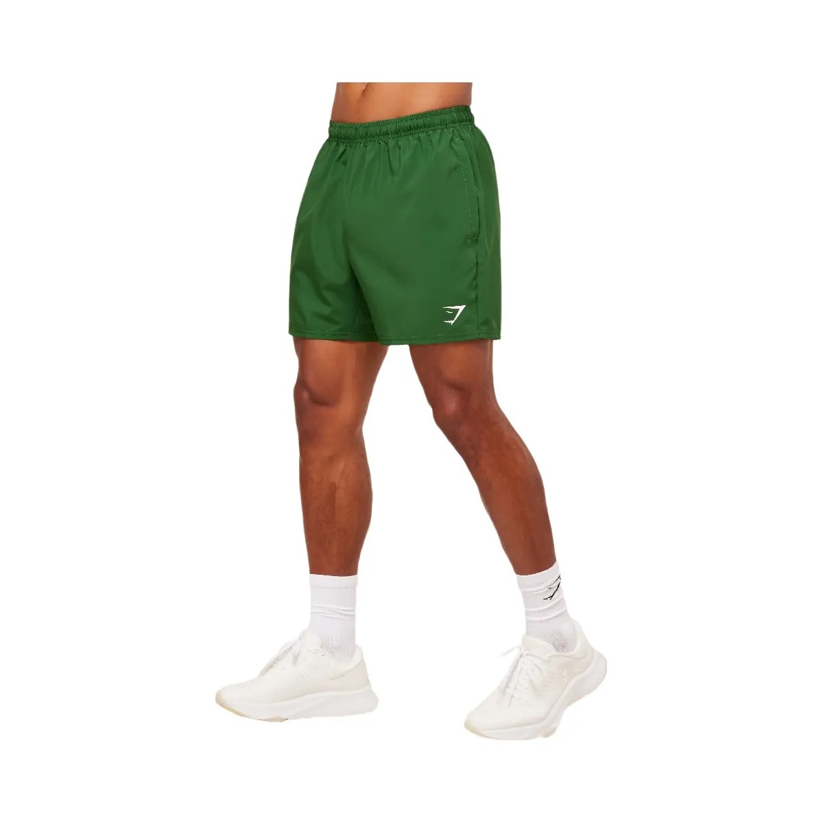 Gymshark Arrival 5" Shorts - Athletic Green - HypeFly India View 2