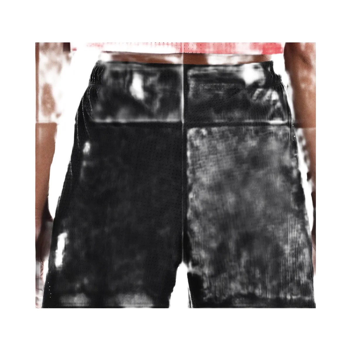 On Pace Mesh Shorts Black - HypeFly India View 3