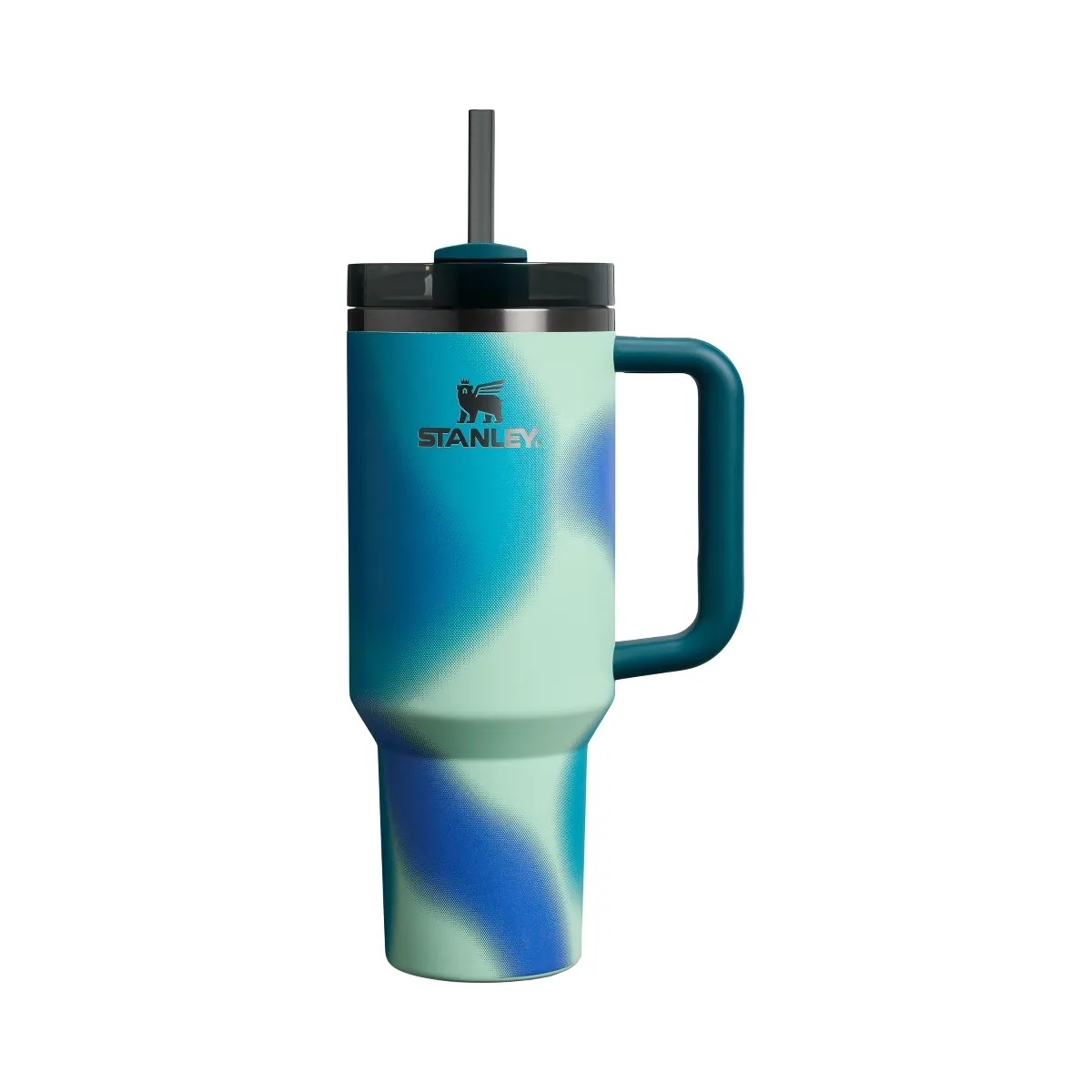 Stanley New Frequency Quencher H2.0 FlowState Tumbler (40OZ) Coastal Teal Motion - HypeFly India View 1