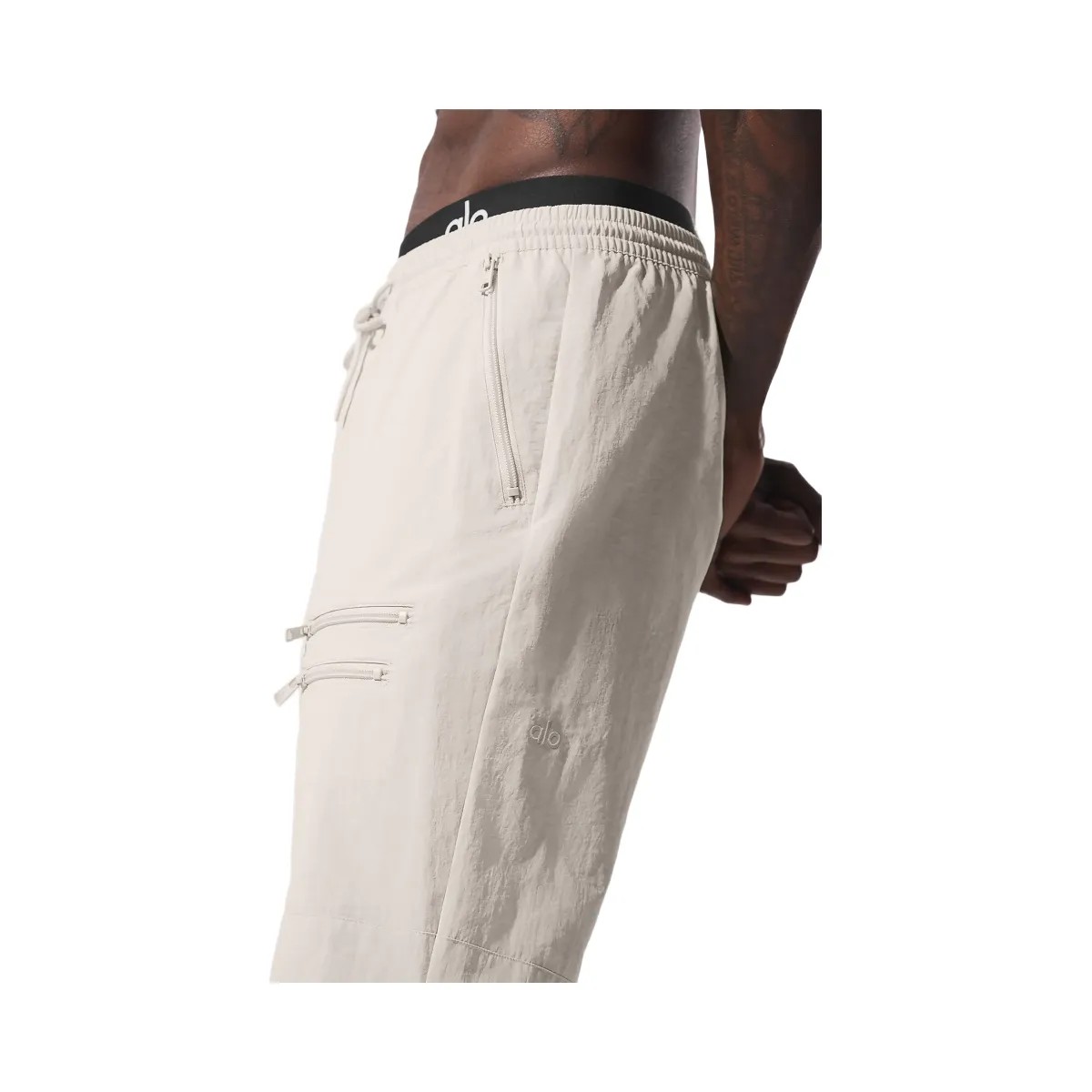 Alo Men's Takeaway Track Pant - Bone - HypeFly India View 2