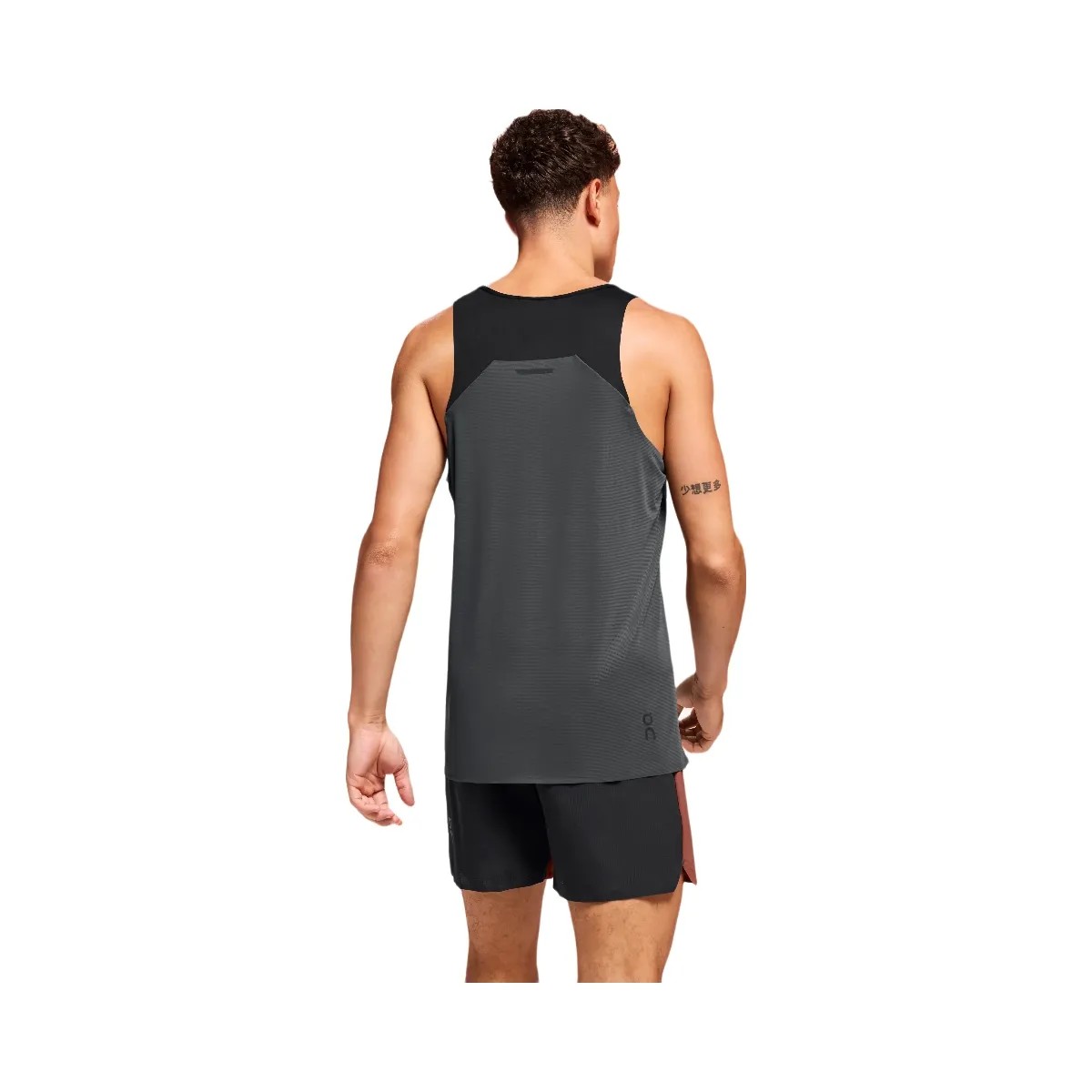 On Performance Tank Black | Eclipse - HypeFly India View 2