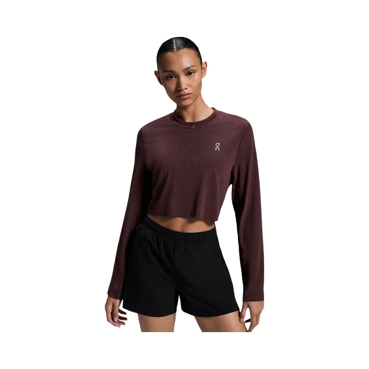 On Active Long-T Crop Mulberry - HypeFly India View 3