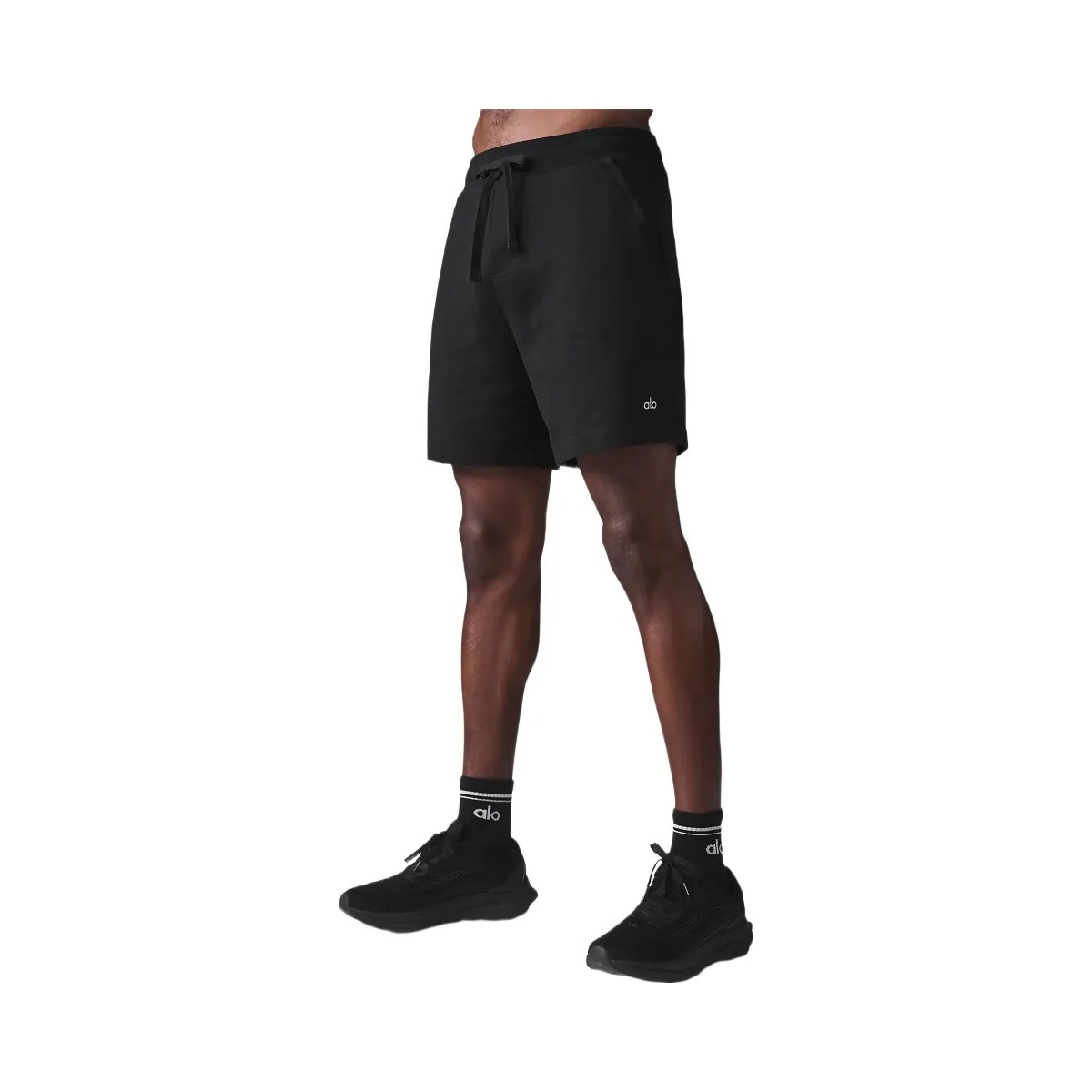 Alo Men's Chill Short - Black - HypeFly India View 2