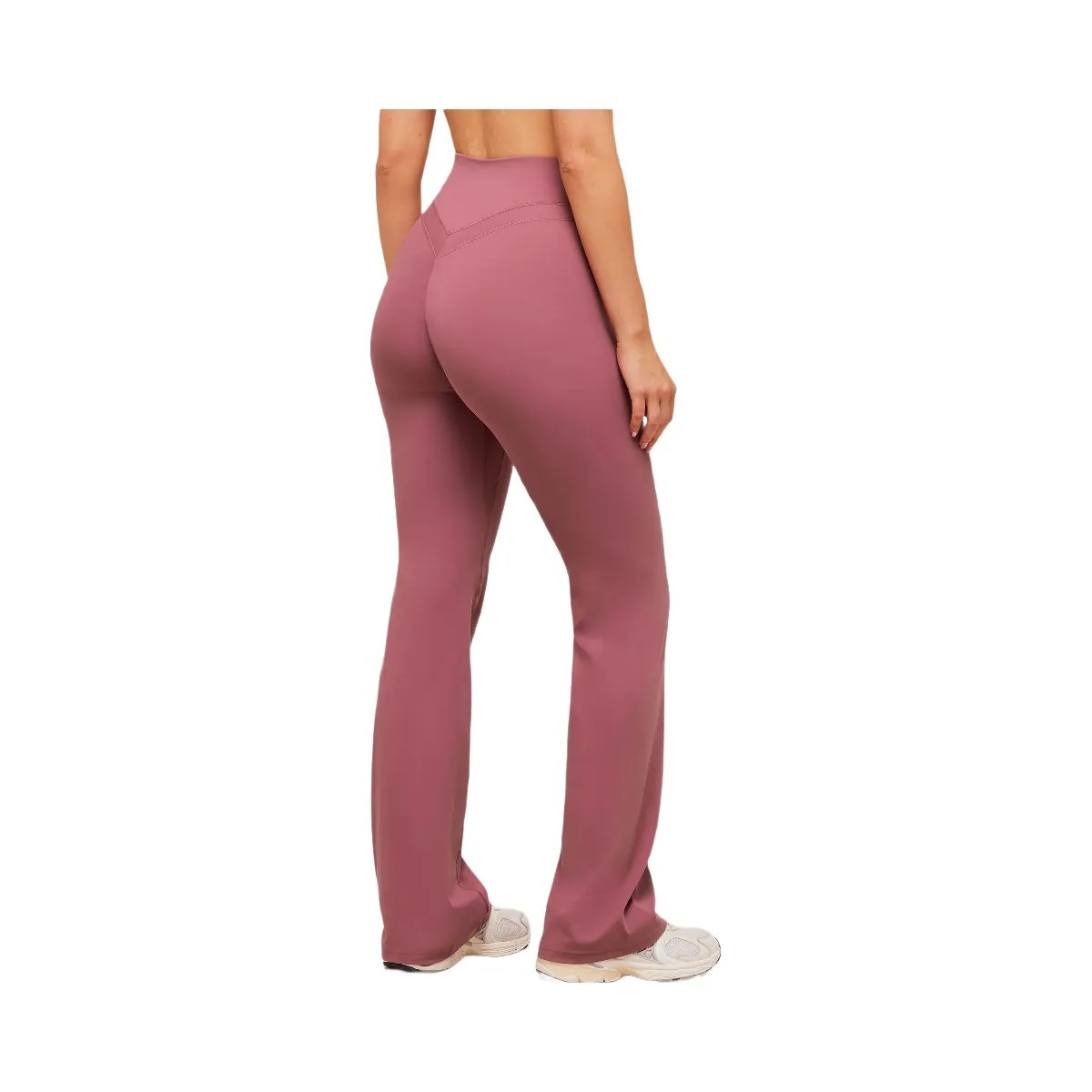 Gymshark Whitney Flared Leggings - Reset Pink - HypeFly India View 2
