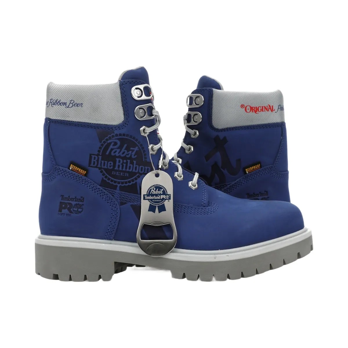 Timberland Pro 6" Soft Toe Work Boot Pabst Blue Ribbon Blue Nubuck - HypeFly India View 1