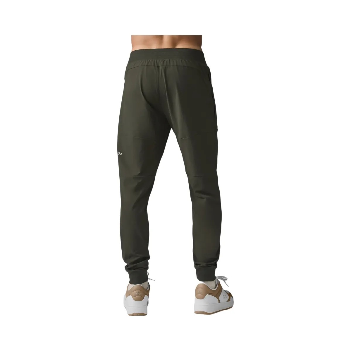 Alo Men's Co-Op Pant (Long) - Stealth Green - HypeFly India View 4