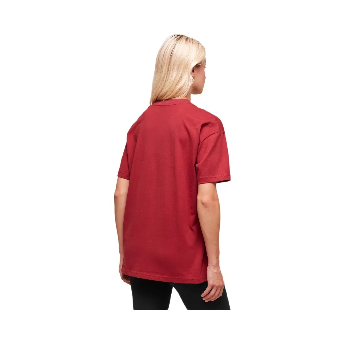 Gymshark Training Oversized T-Shirt - Athletic Burgundy - HypeFly India View 2