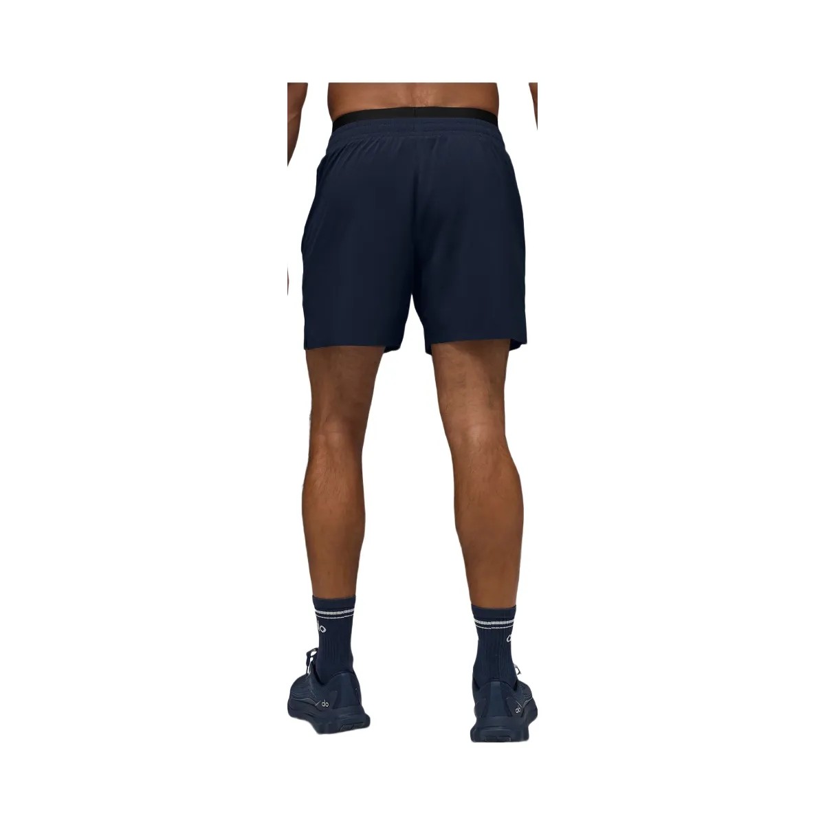 Alo Men's 5" Traction Running Short - Navy - HypeFly India View 4