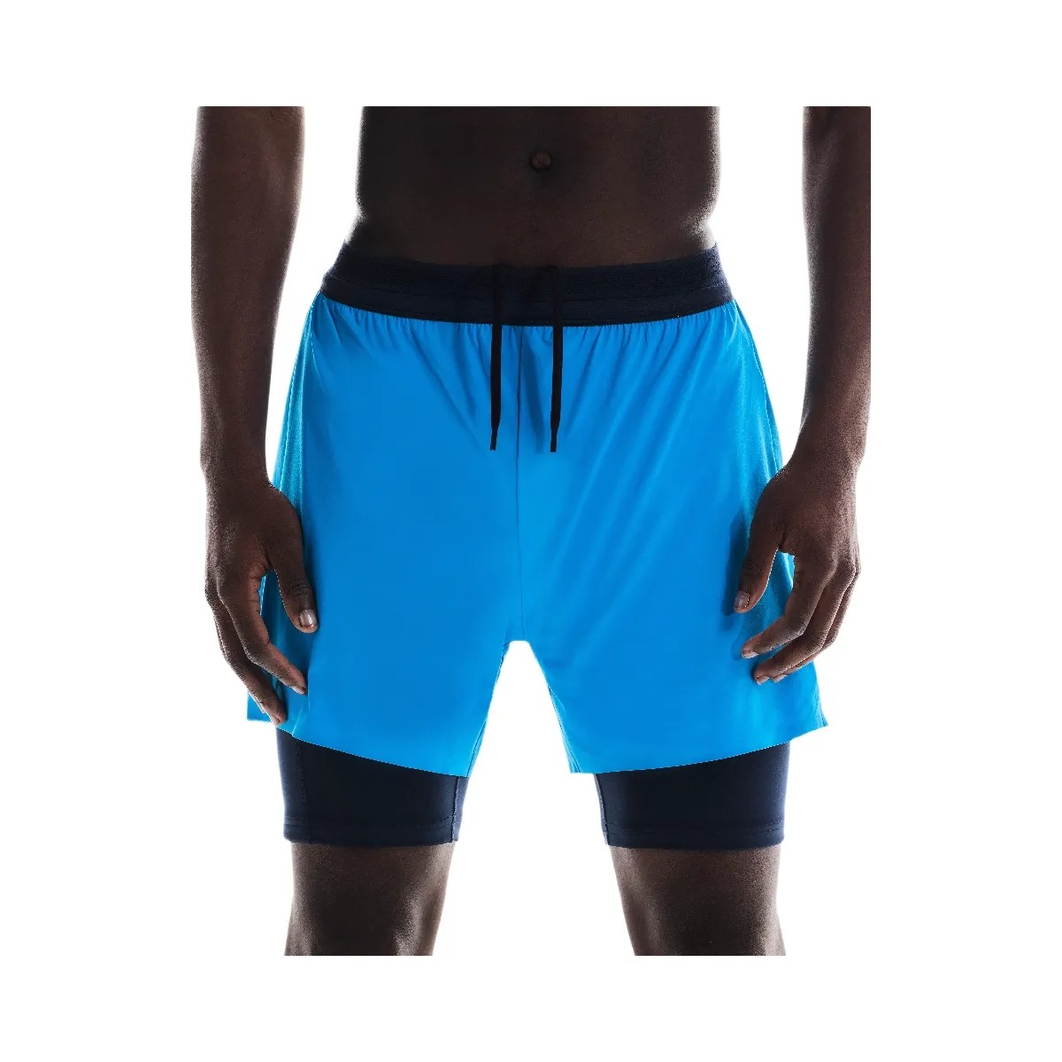 On 5" Performance 2/1 Shorts Malibu | Midnight - HypeFly India View 4
