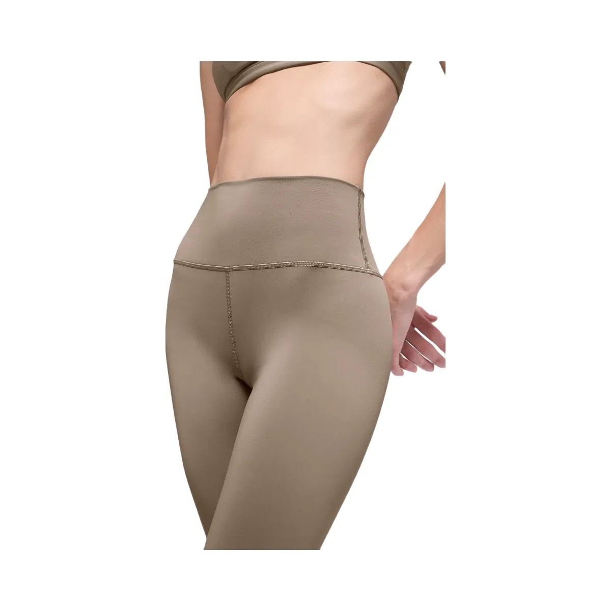 Alo Women's High-Waist Airlift Legging - Gravel - HypeFly India View 2