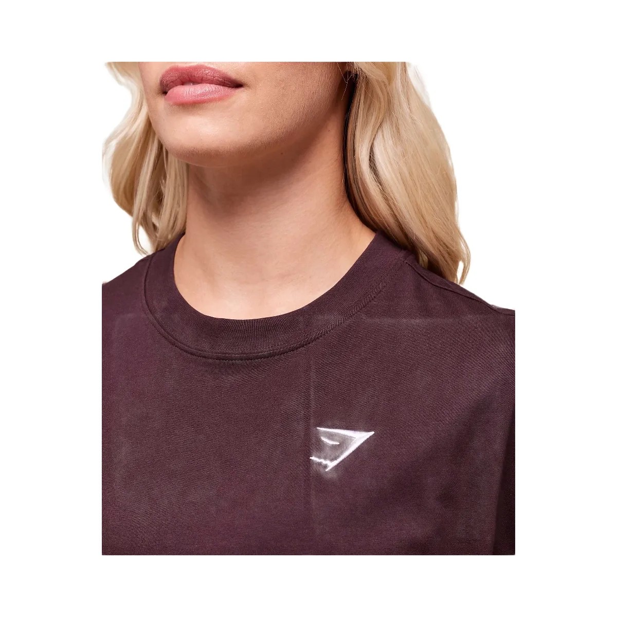Gymshark Training Oversized T-Shirt - Cherry Purple - HypeFly India View 5