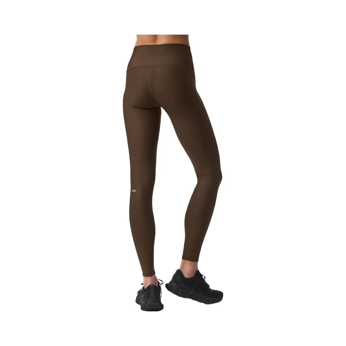 Alo Women's 7/8 High-Waist Airlift Legging - Espresso - HypeFly India View 3