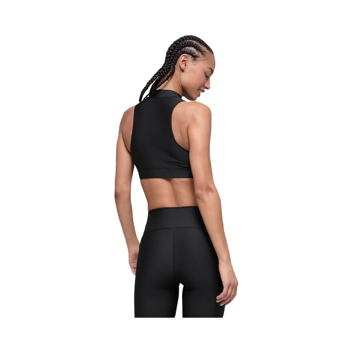 Alo Women's Airlift Mesh Infatuation Bra - Black - HypeFly India View 3