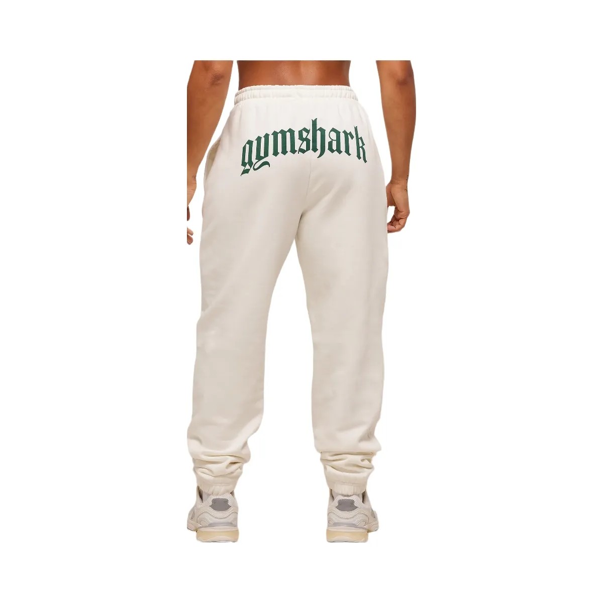 Gymshark Strength Department Joggers - Soft White - HypeFly India View 6