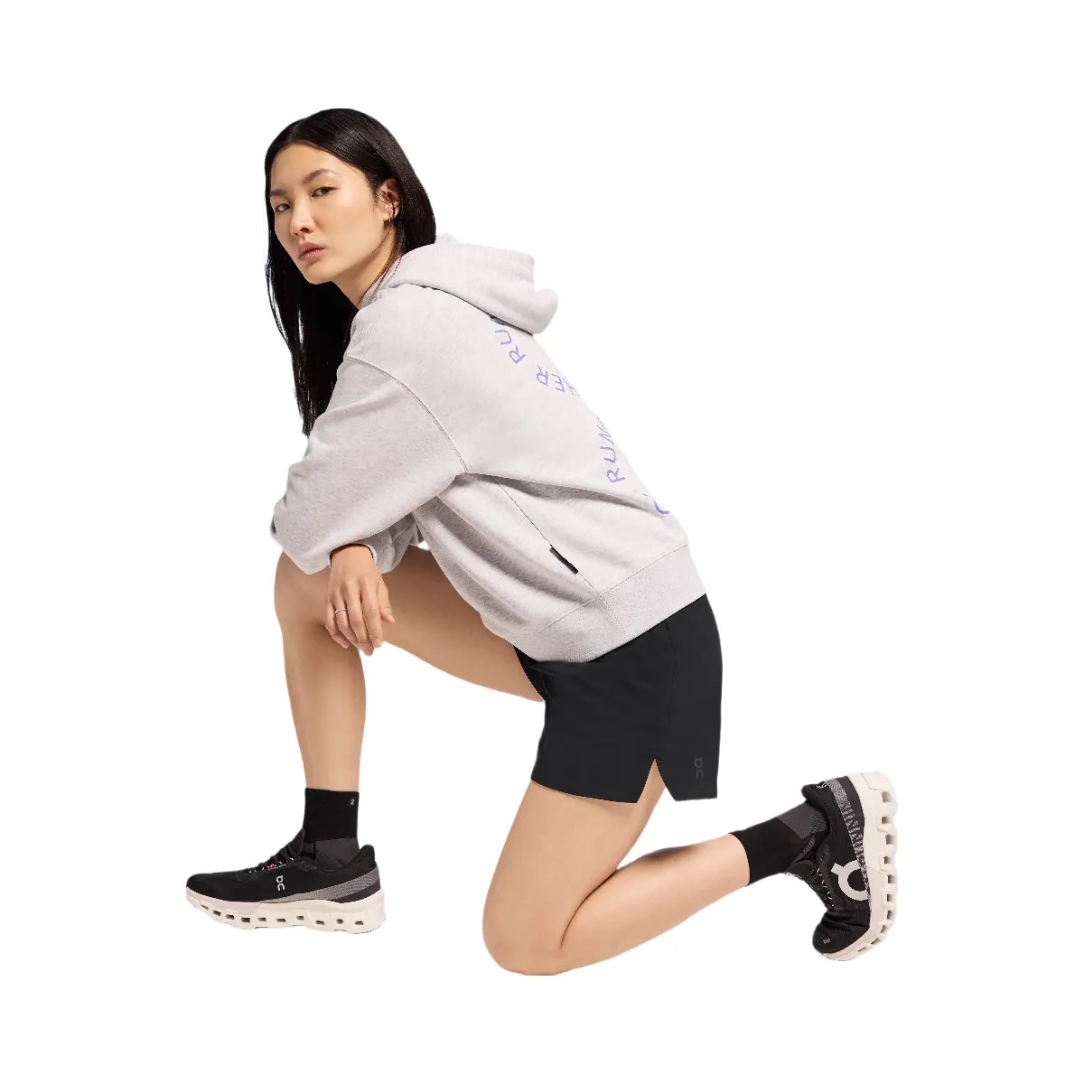 On Focus Shorts Black - HypeFly India View 2