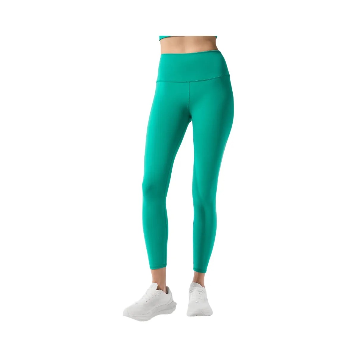 Alo Women's 7/8 High-Waist Airbrush Legging - Spruce Green - HypeFly India View 2