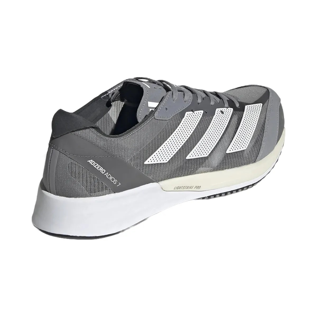 Adidas Adizero Adios 7 Grey Silver Metallic - HypeFly India View 4