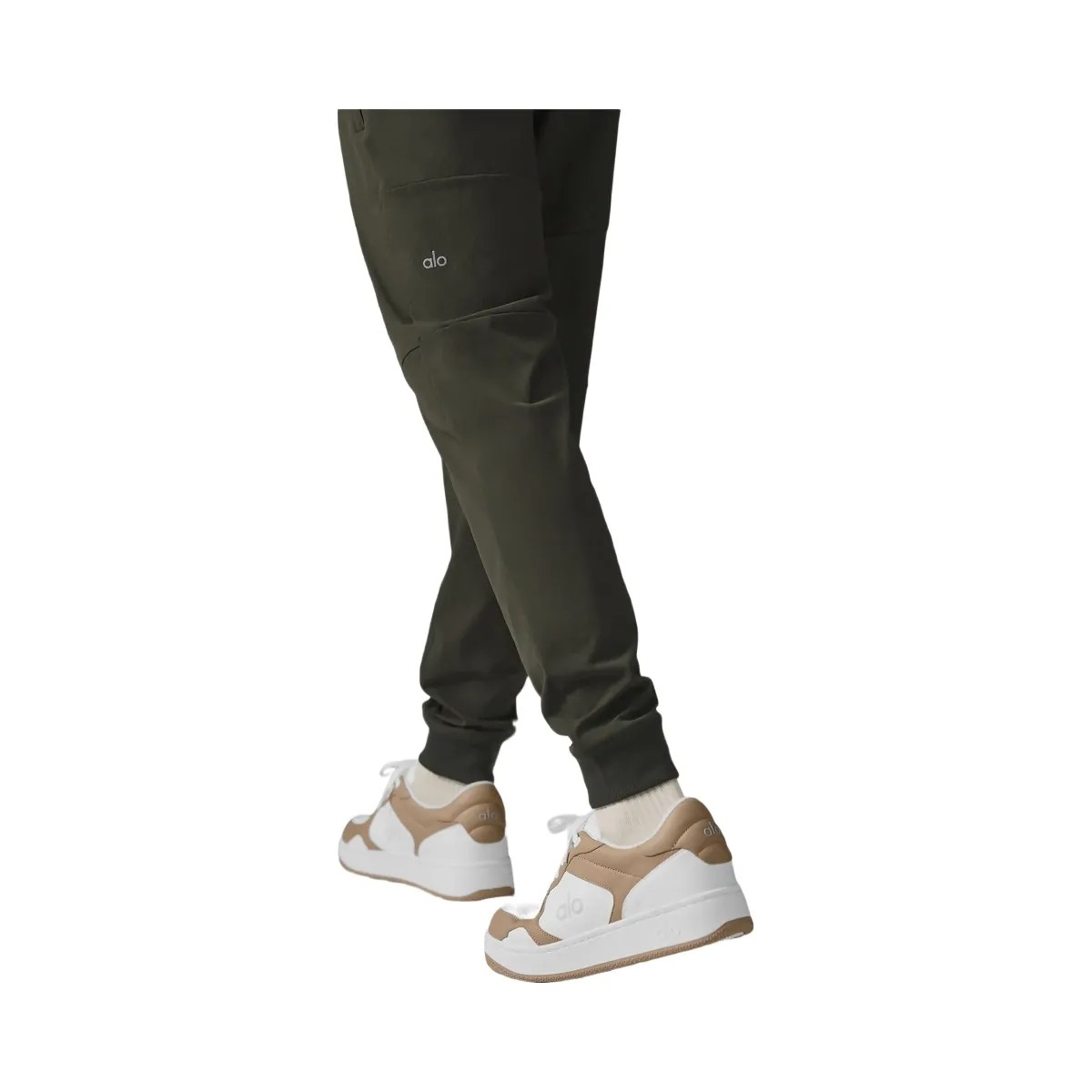 Alo Men's Co-Op Pant (Long) - Stealth Green - HypeFly India View 3