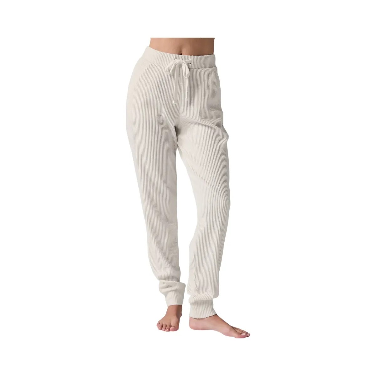 Alo Women's Muse Sweatpant - Ivory - HypeFly India View 1