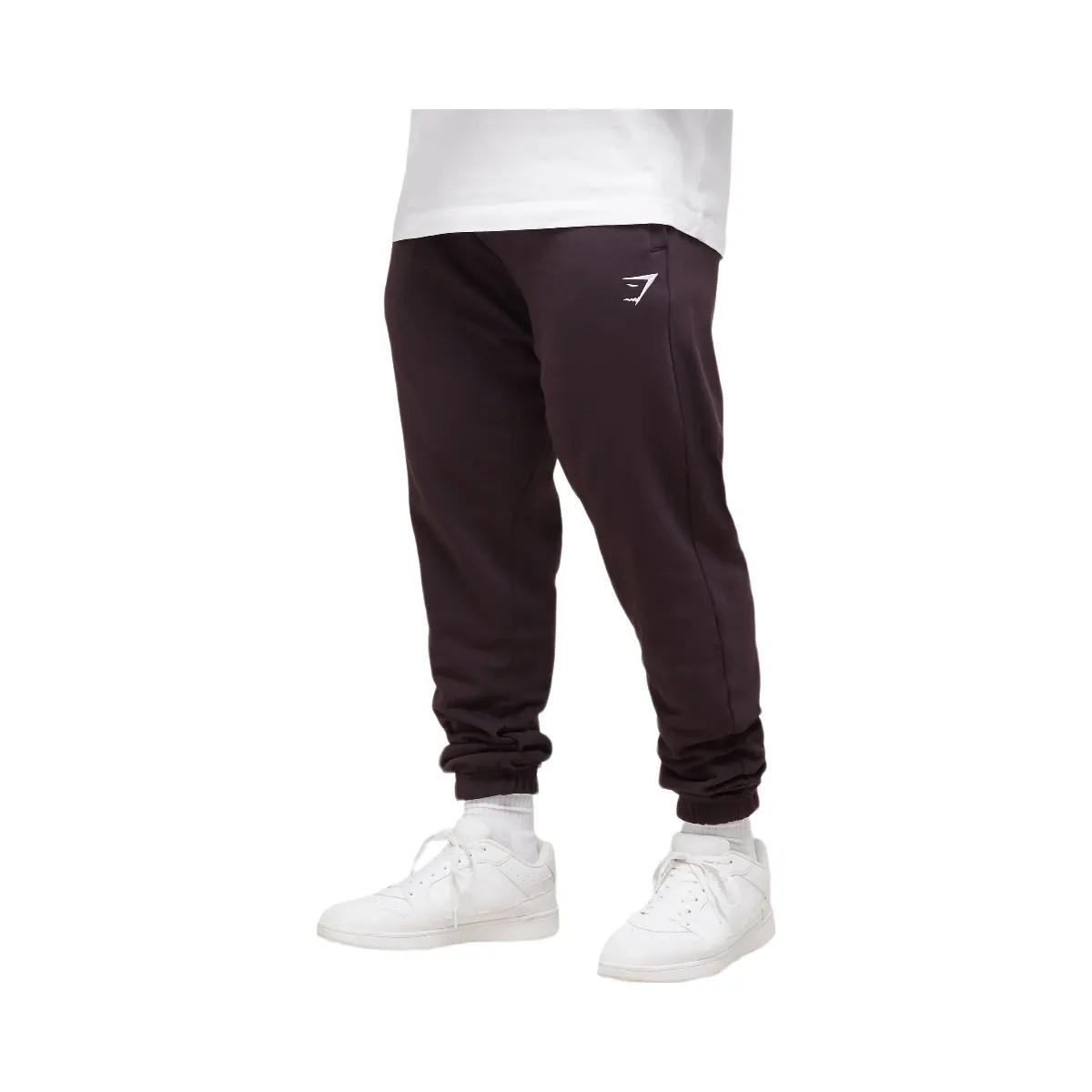 Gymshark Essential Oversized Joggers - Plum Brown - HypeFly India View 5