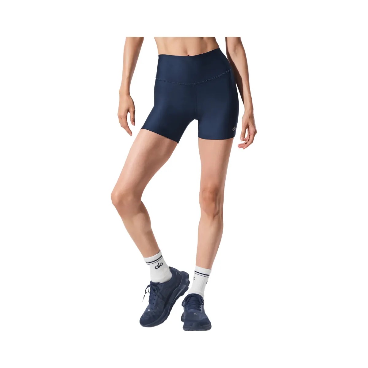 Alo Women's 5" Airlift Energy Short - Navy - HypeFly India View 1