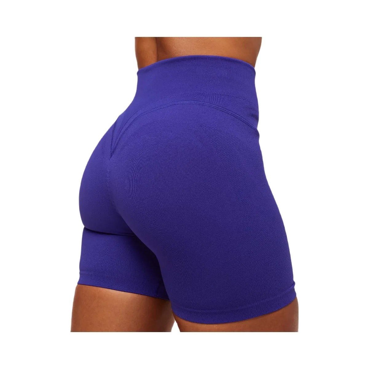 Gymshark Activate Seamless Shorts - Cobalt Purple - HypeFly India View 4