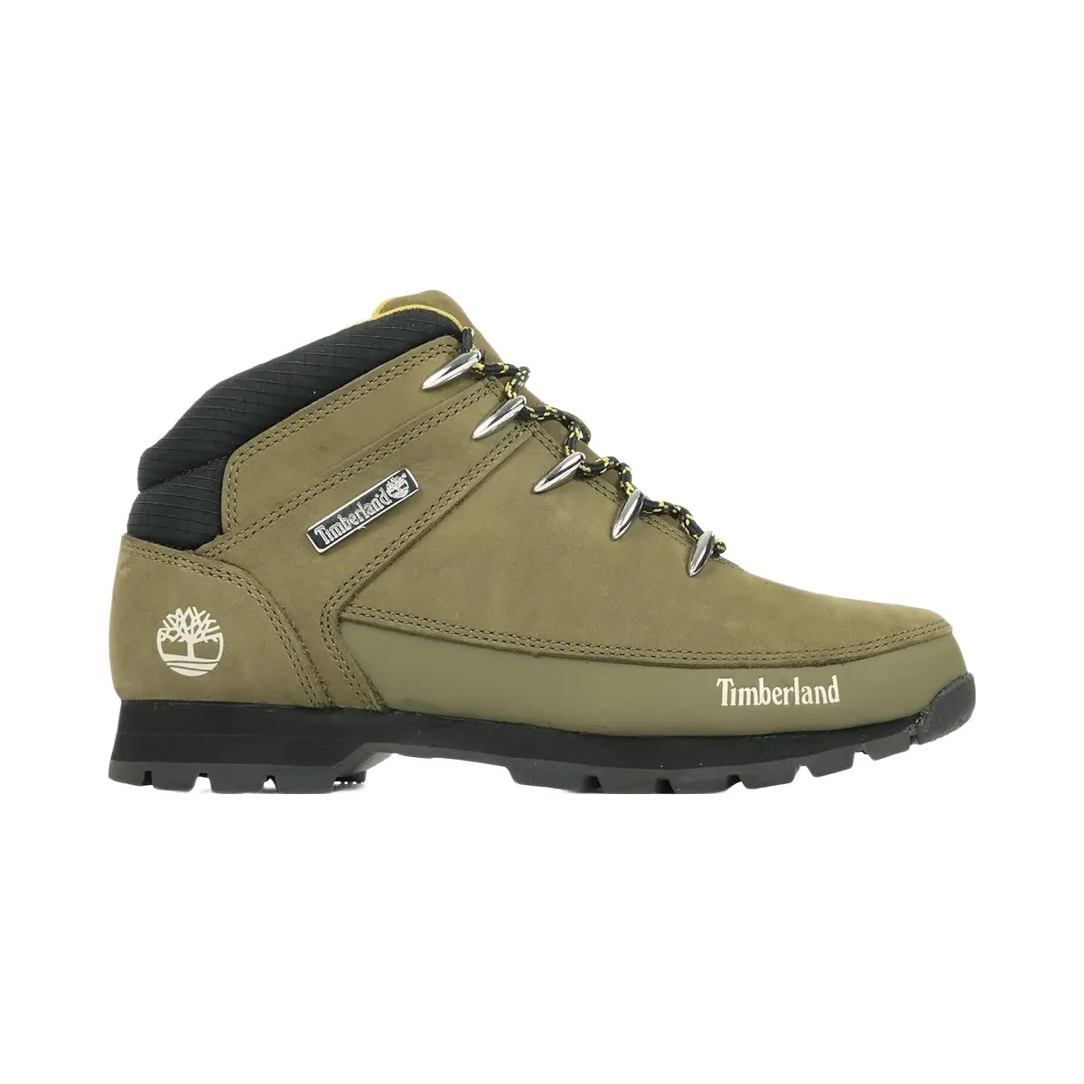 Timberland Euro Sprint Mid Hiker Olive Black - HypeFly India View 1