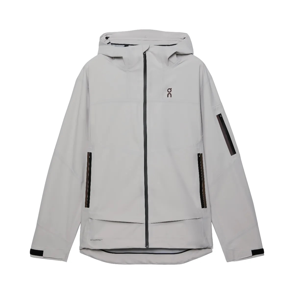 On Trek Jacket Silver - HypeFly India View 1
