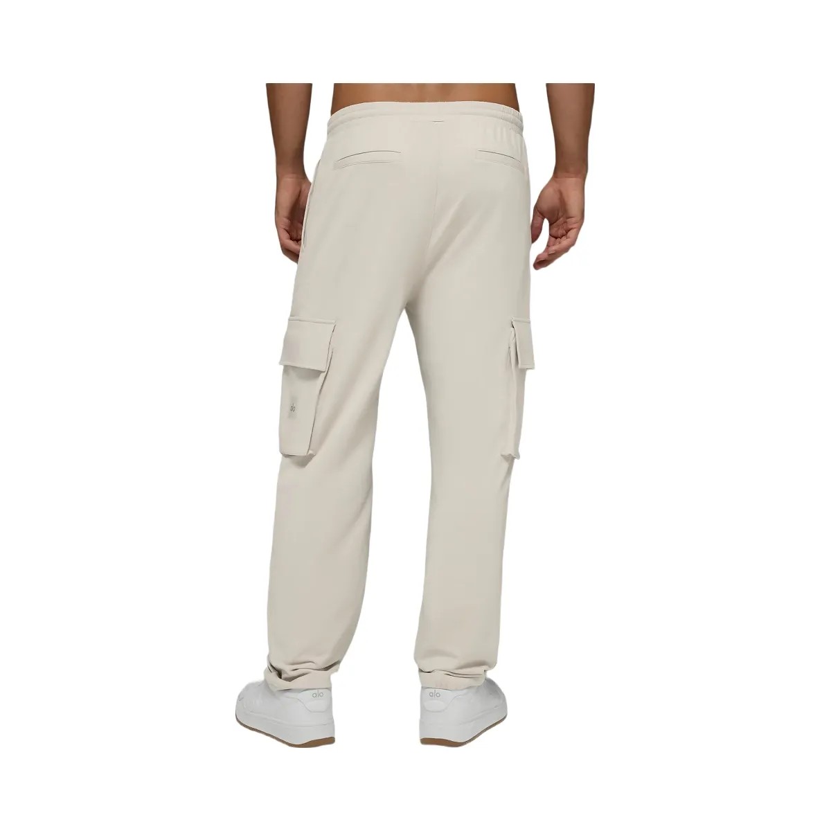 Alo Men's Double Take Cargo Pant - Bone - HypeFly India View 4