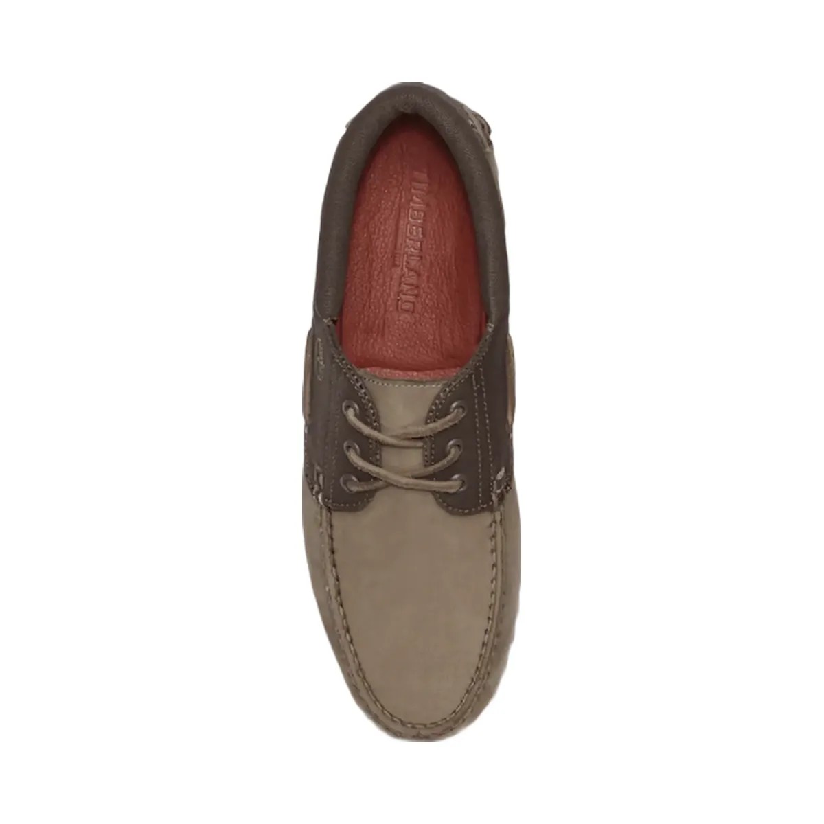 Timberland Authentics 3-Eye Boat Shoe Olive Nubuck Men'S - HypeFly India View 2