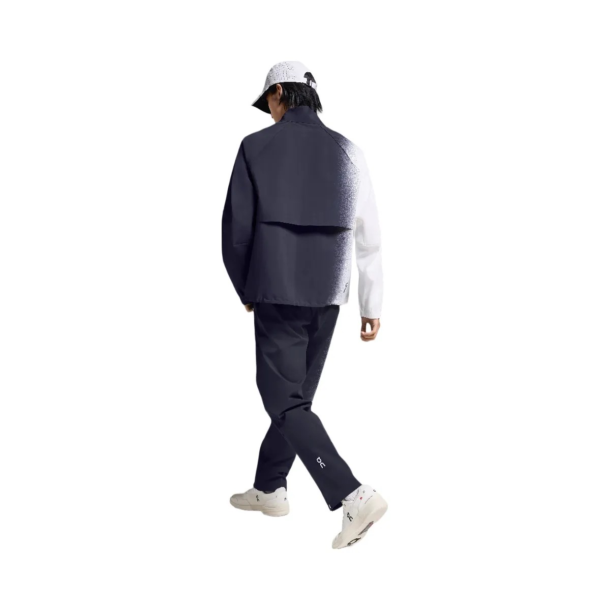 On Court Track Jacket Black | White - HypeFly India View 3