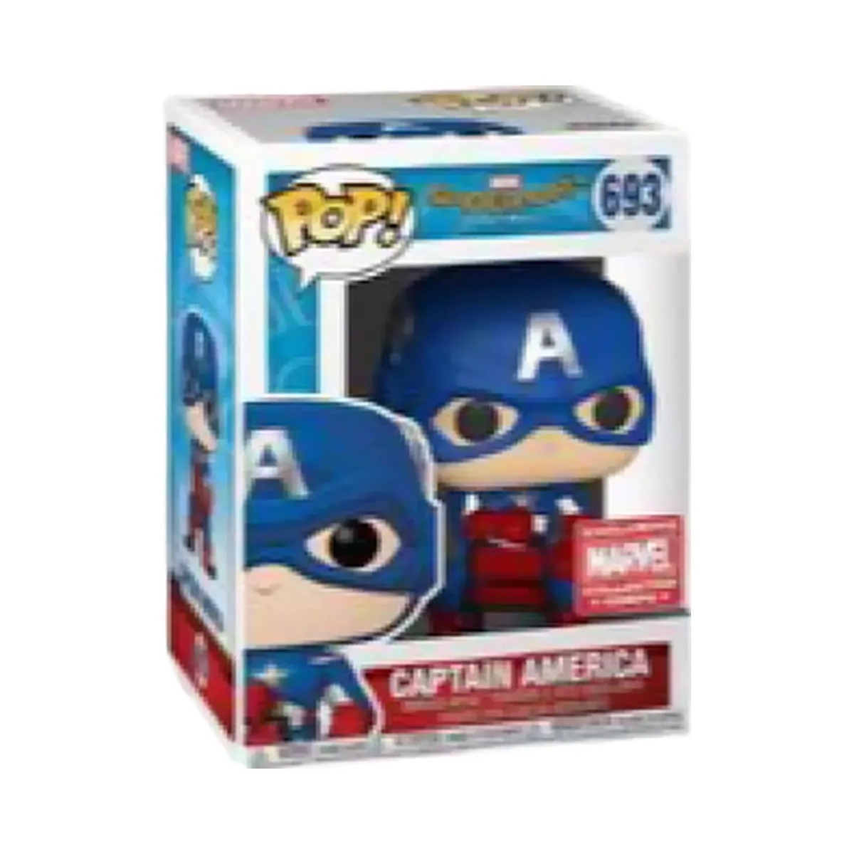 Funko Pop! Captain America, Marvel Collector Corps Exclusive, #693 - HypeFly India View 1