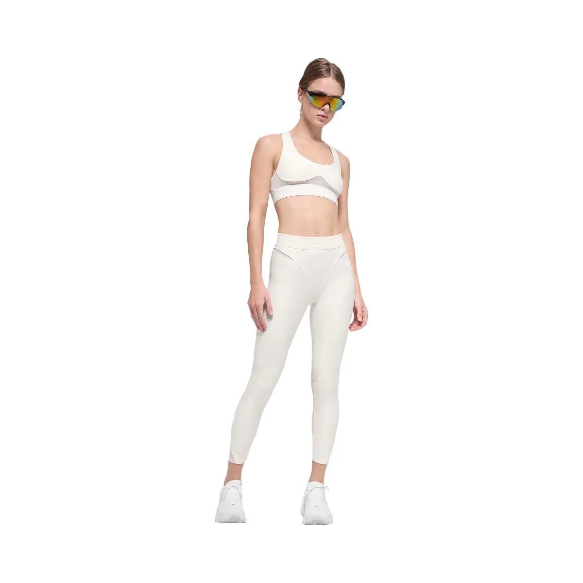 Alo Women's Airlift Rebel Bra - Ivory - HypeFly India View 3