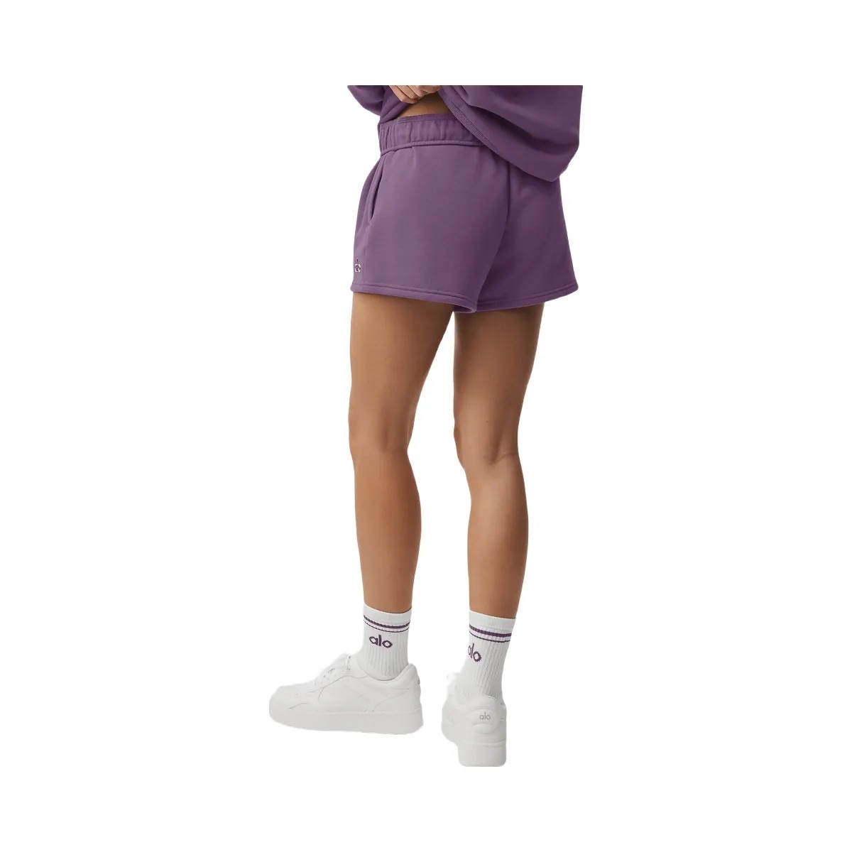 Alo Women's Accolade Short - Plum Kiss - HypeFly India View 2